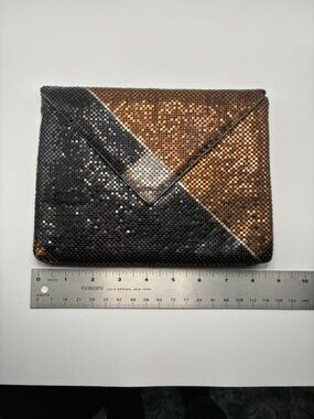 Whiting Davis Style Metal Mesh Clutch